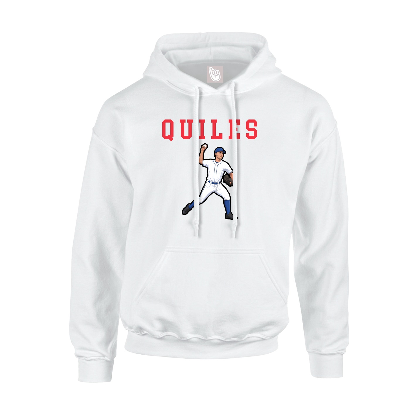 Hoodie — Shirsey in White