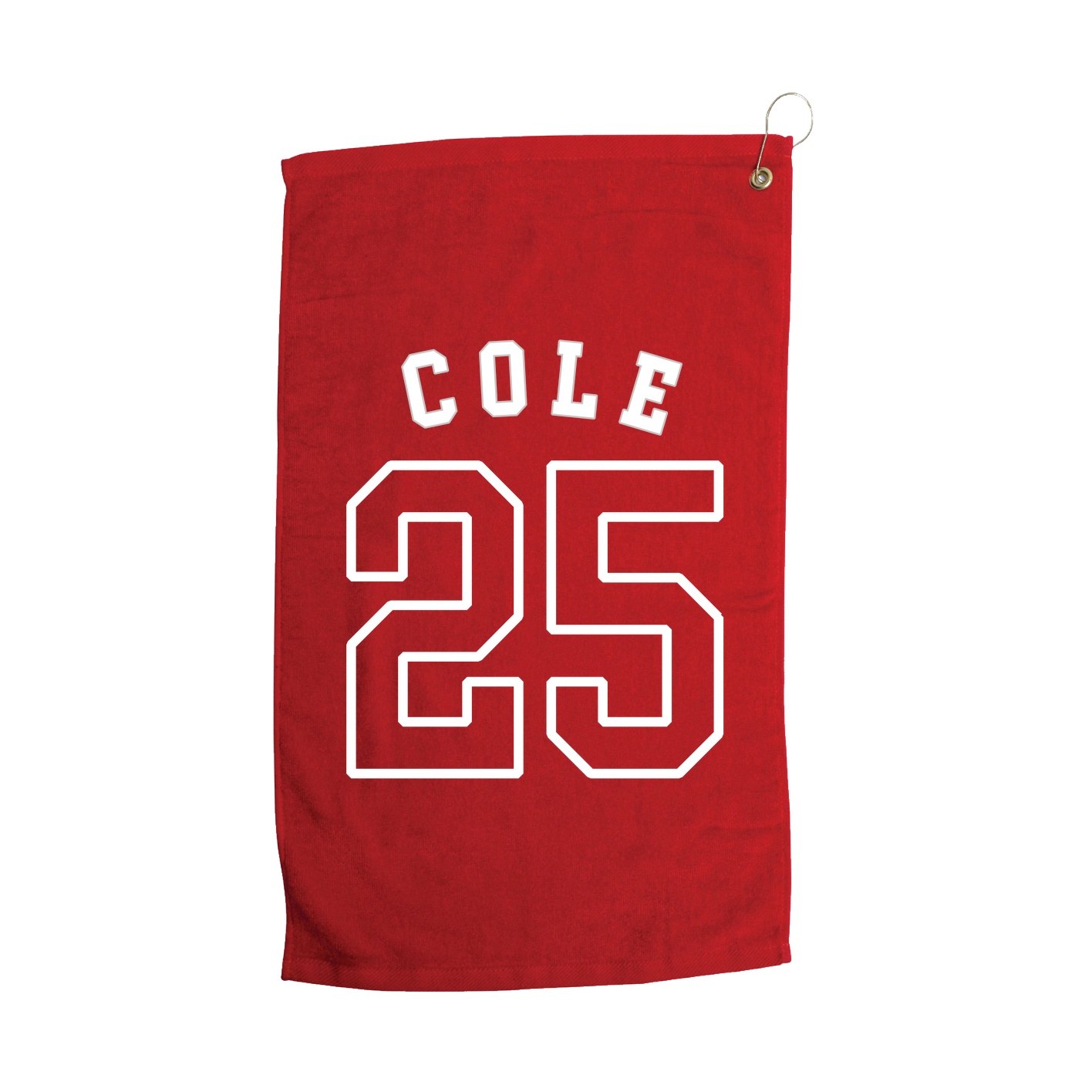 Golf Towel — Shirsey Arch in Red