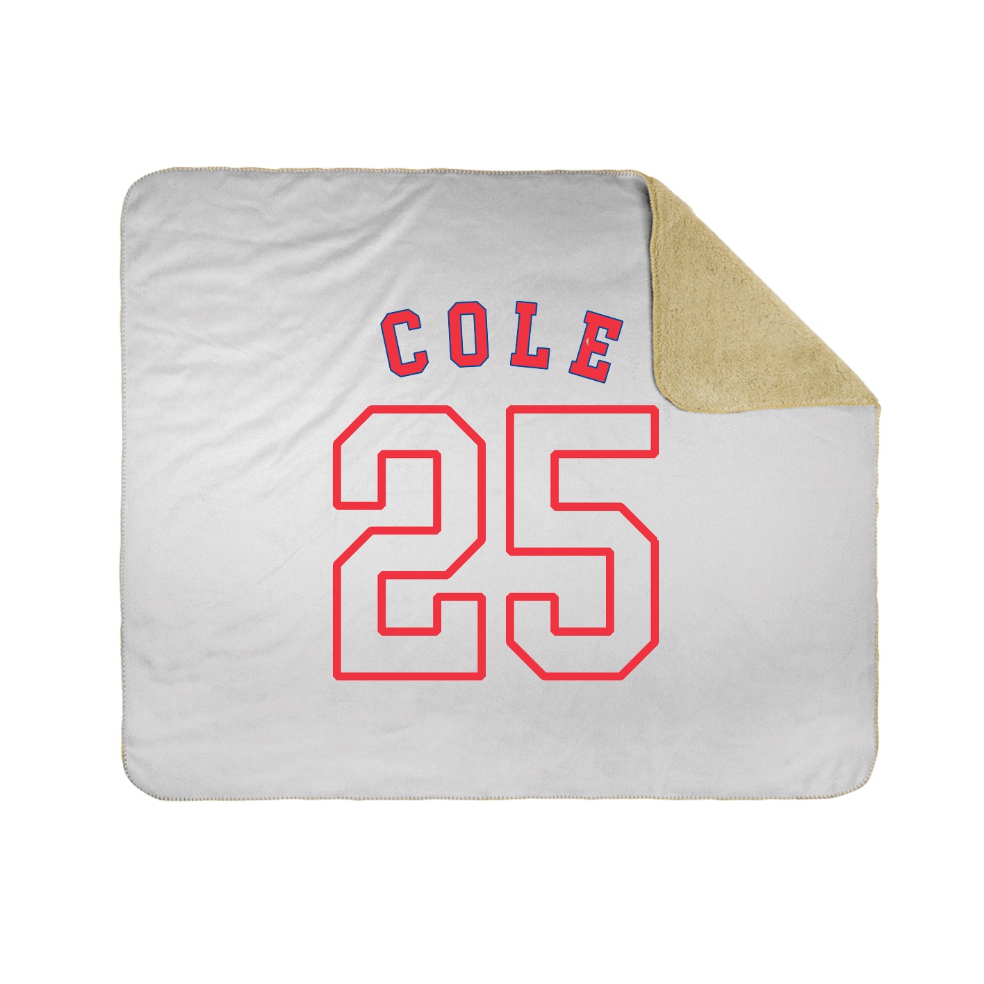 Throw Blanket — Shirsey Arch in White