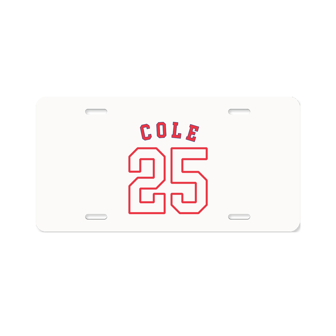 License Plate — Shirsey Arch in Classic