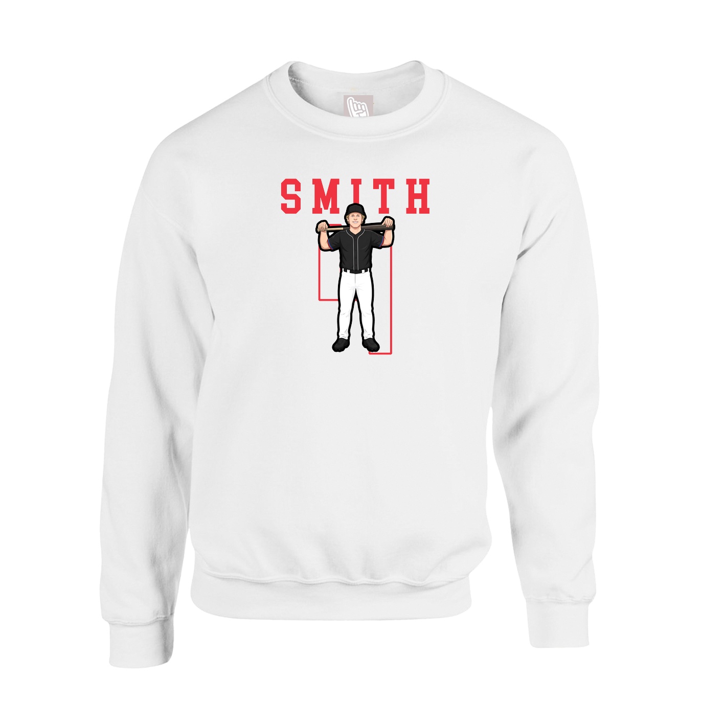 Fleece Crew — Shirsey in White