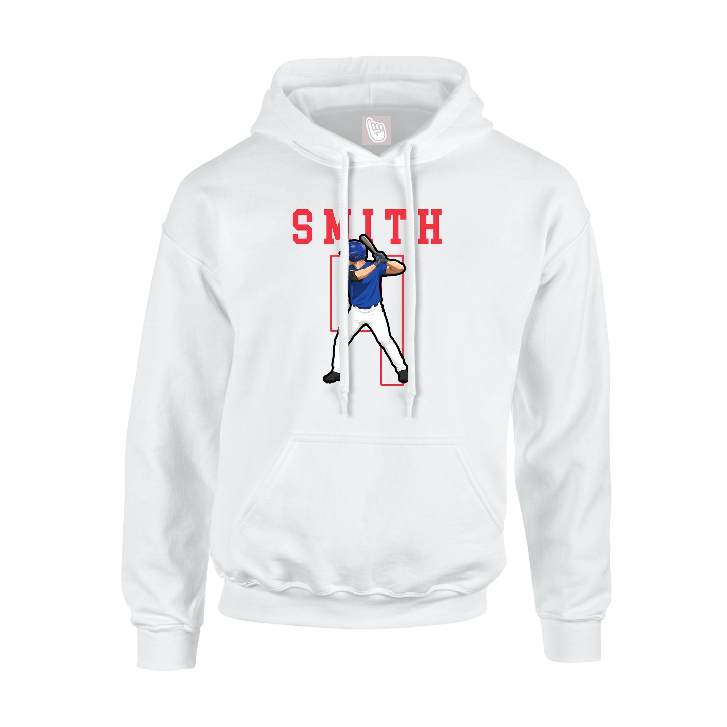 Hoodie — Shirsey in White