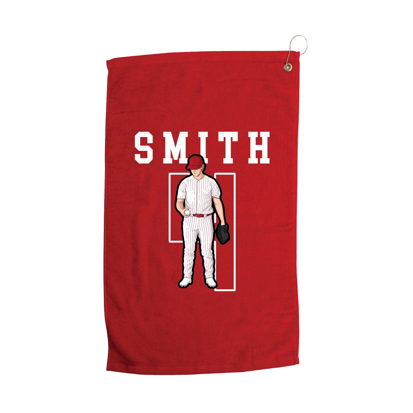 Golf Towel — Shirsey in Red