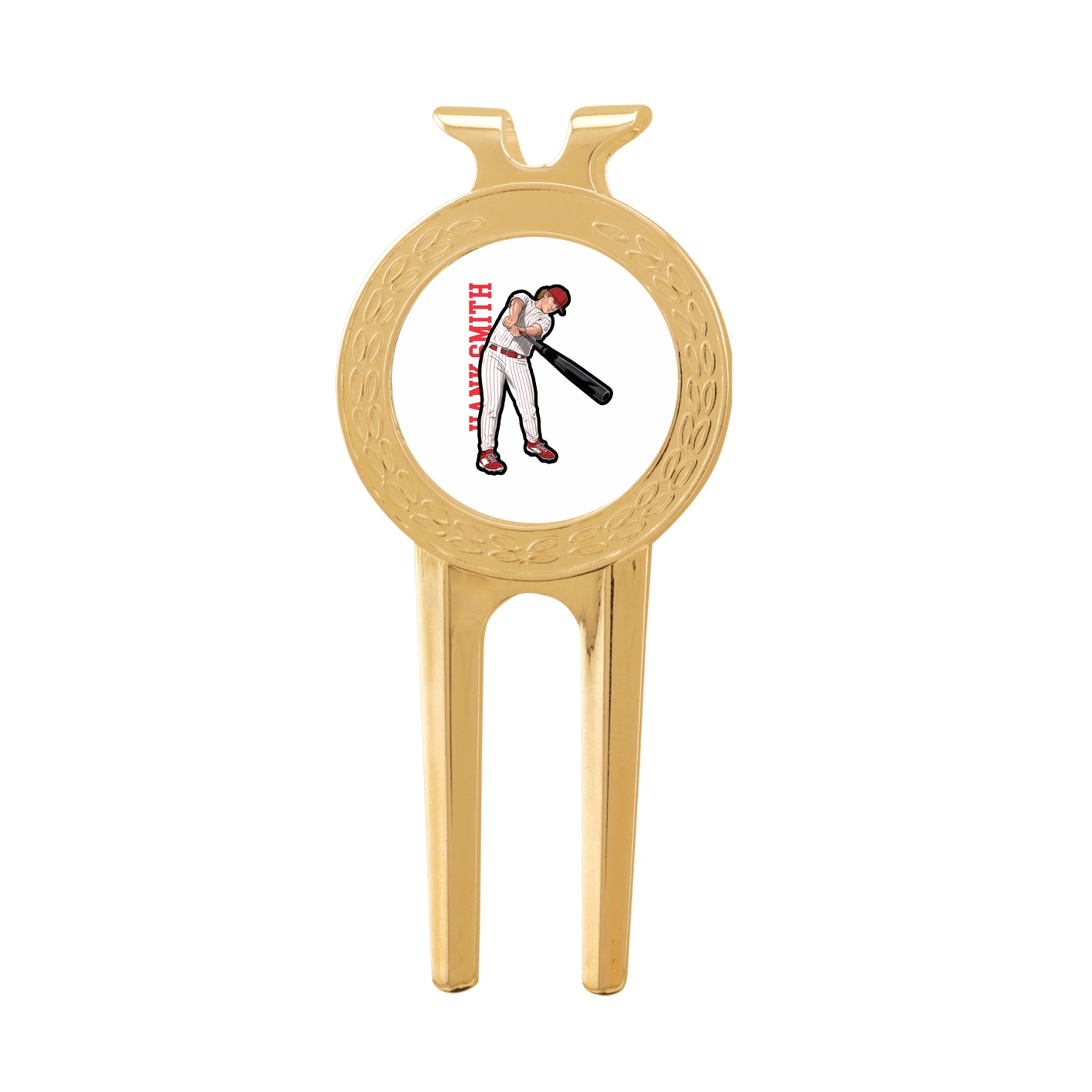 Divot Tool with Ball Marker — Name Vertical in Classic