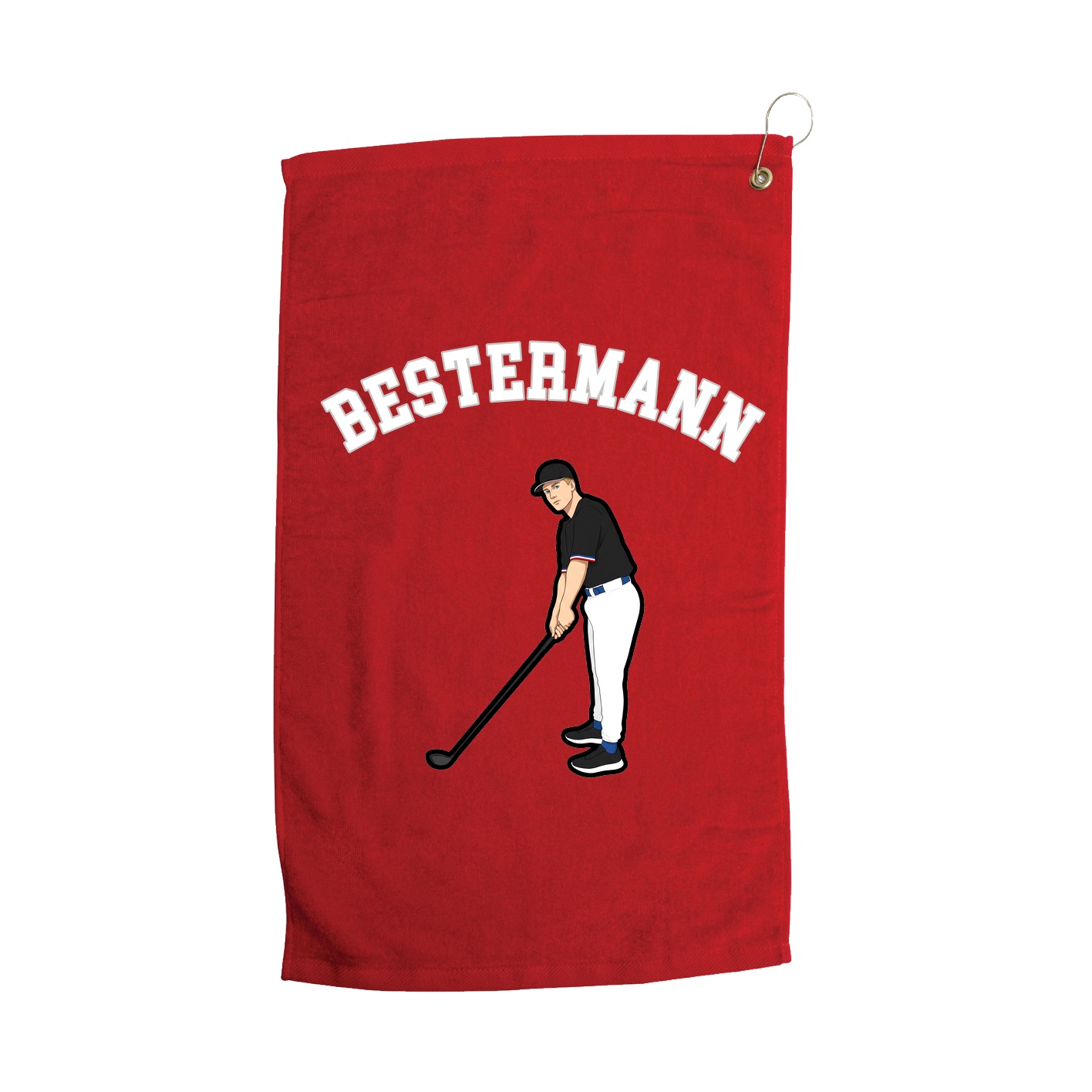 Golf Towel — Shirsey Arch in Red