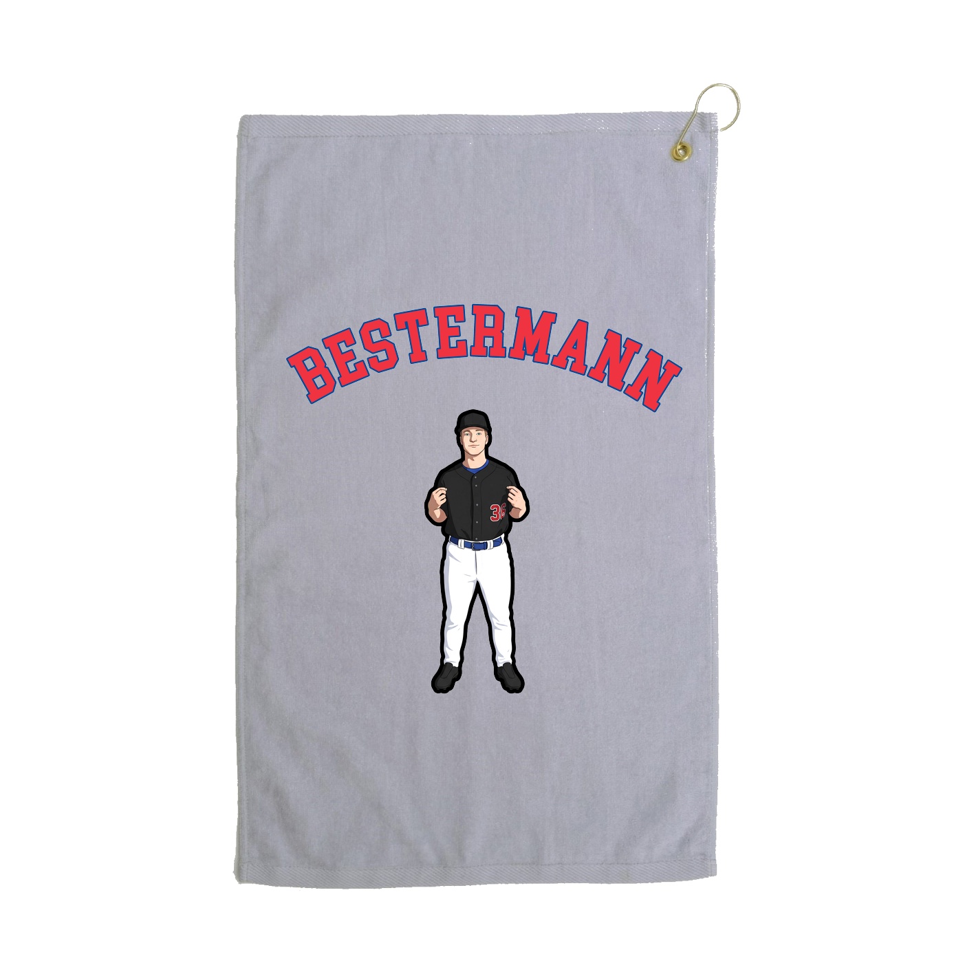 Golf Towel — Shirsey Arch in Grey