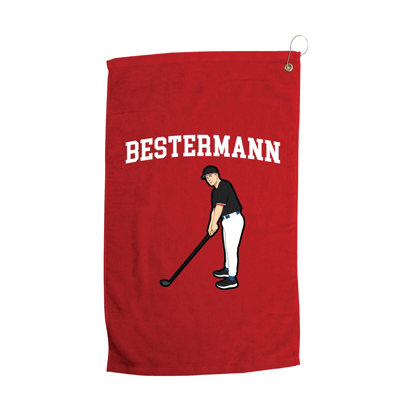 Golf Towel — Shirsey in Red