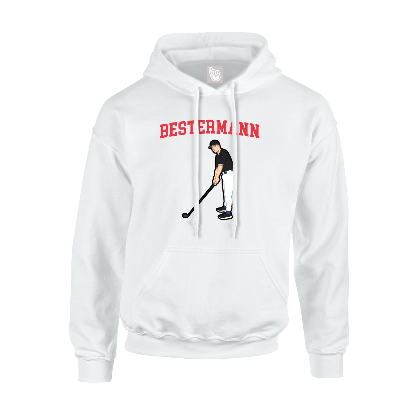 Hoodie — Shirsey in White