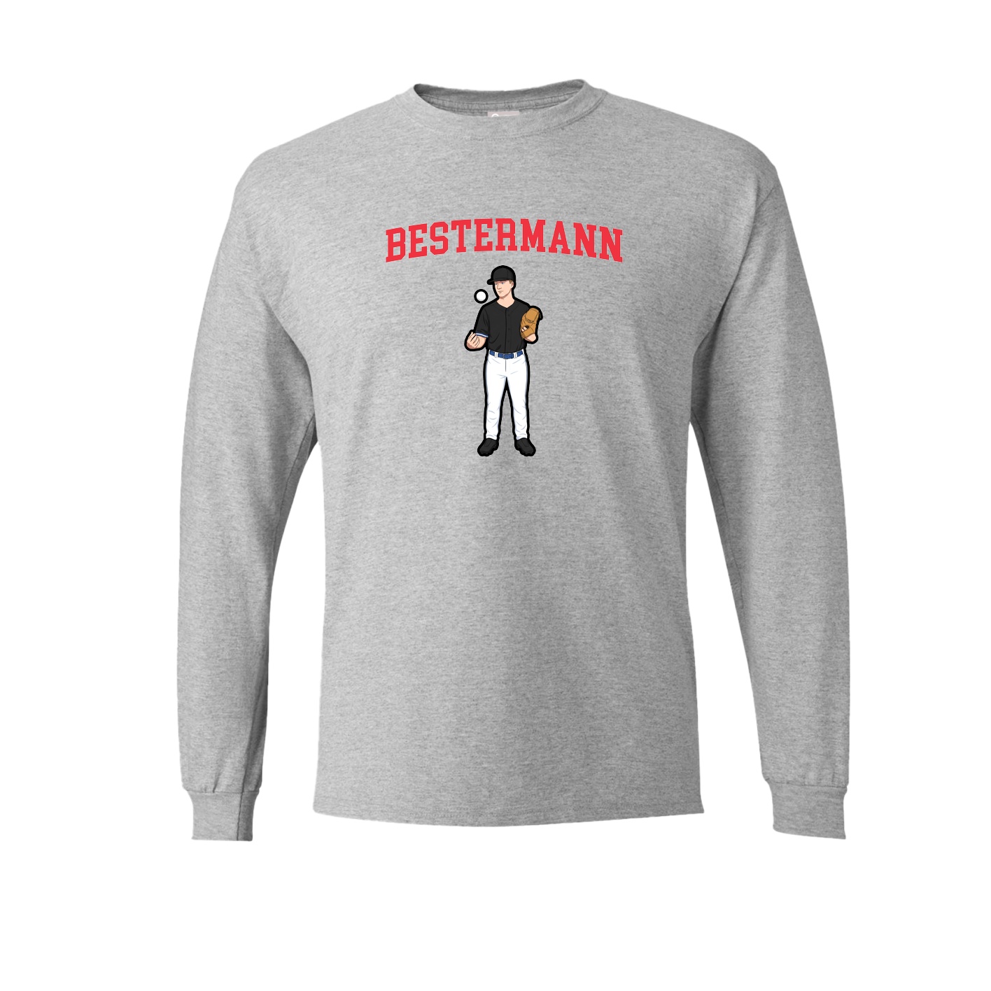 Long Sleeve Tee — Shirsey in Grey
