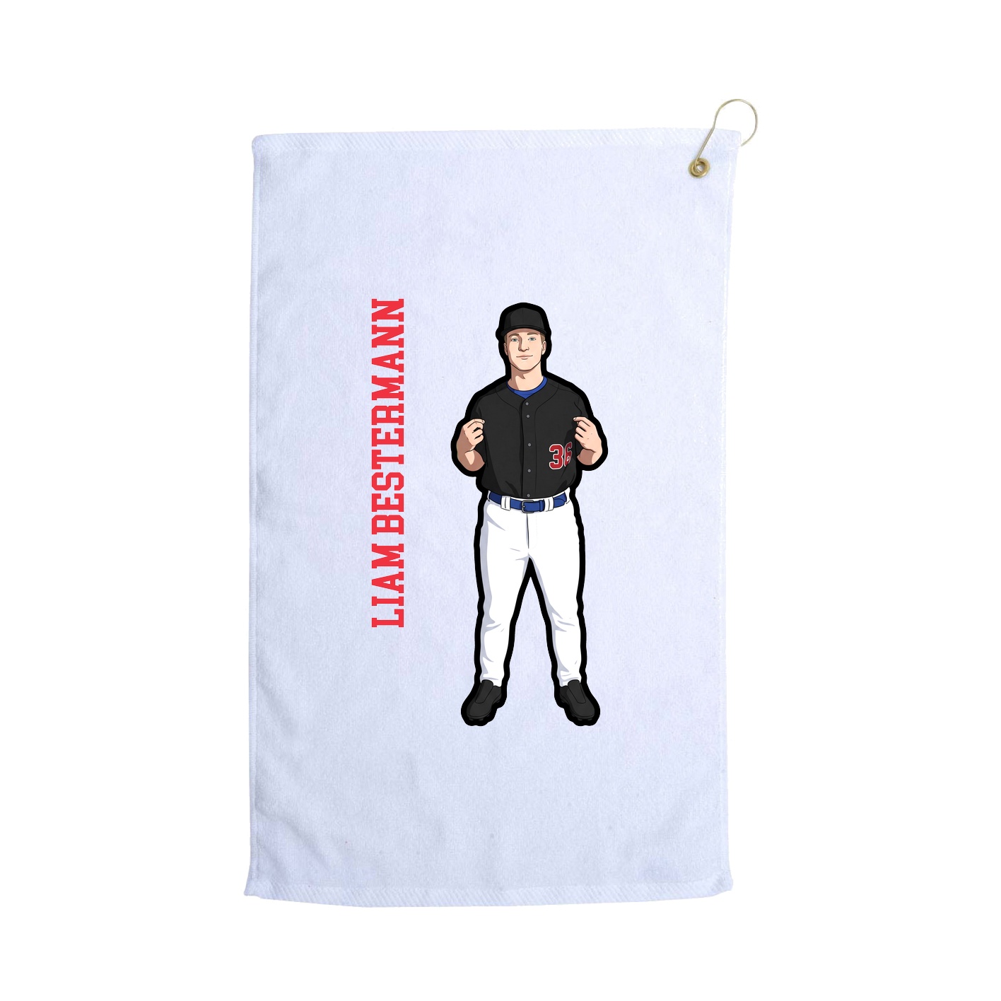 Terry Velour Golf Towel