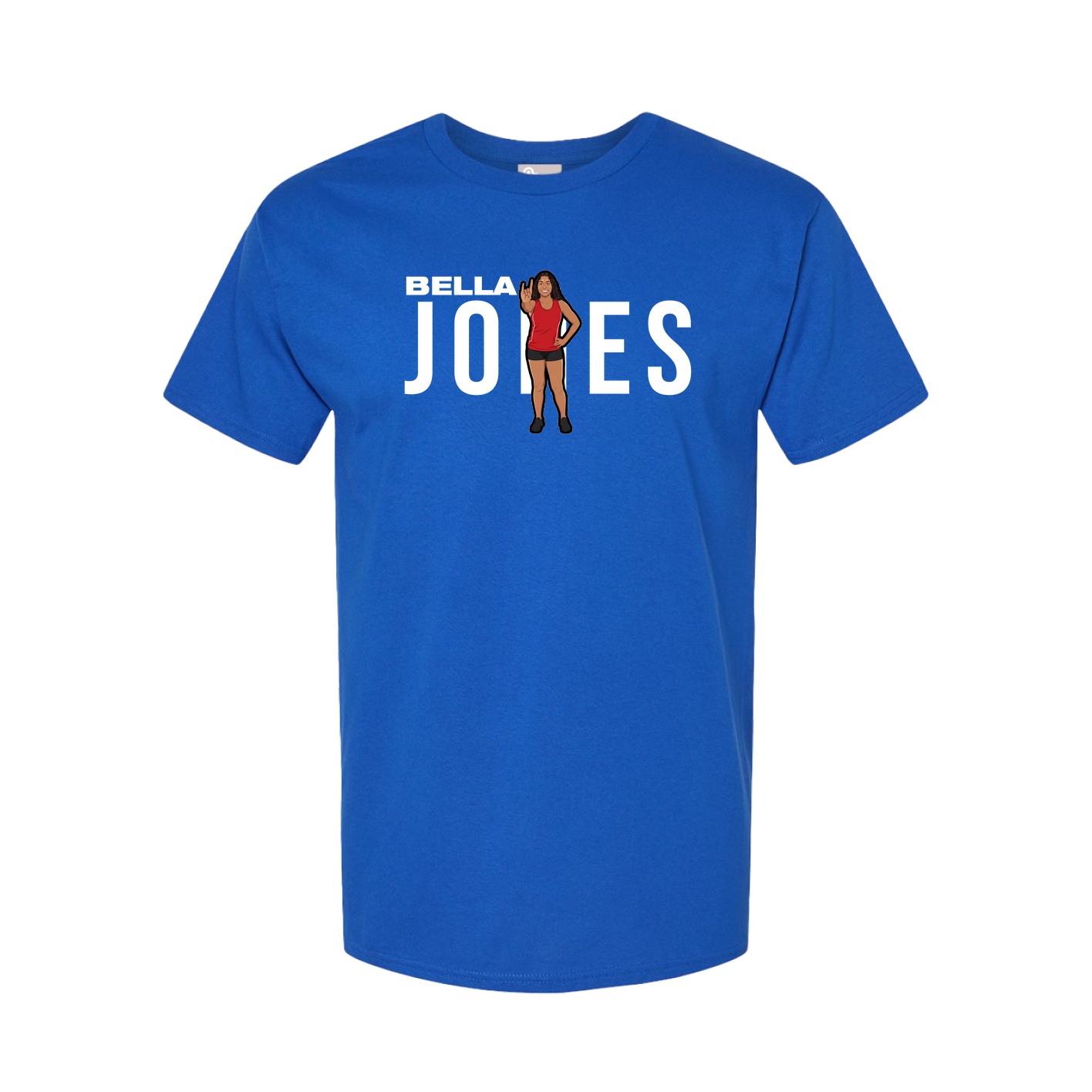 Youth Tee — Player Name in Royal