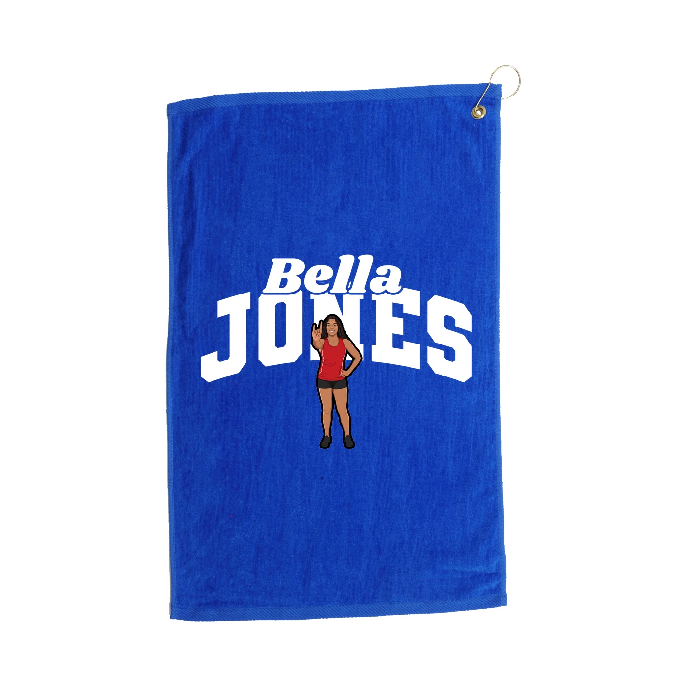 Golf Towel — Signature Arch in Royal