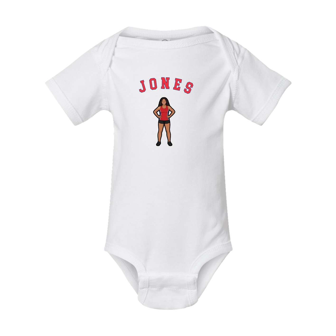 Baby Onesie — Shirsey Arch in White