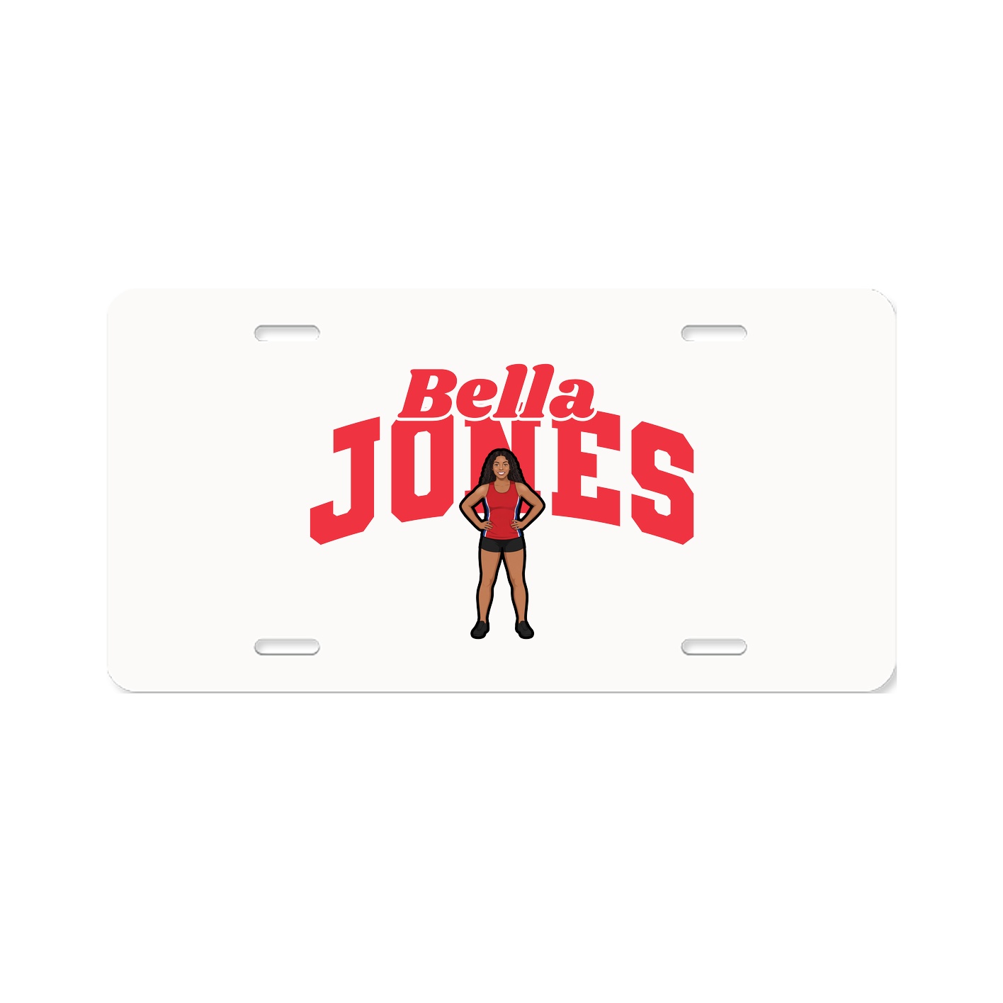 License Plate — Signature Arch in Classic