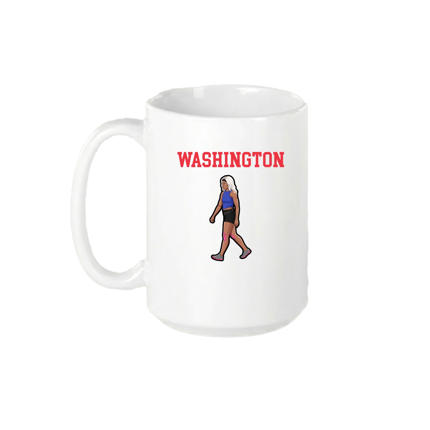15oz Coffee Mug — Shirsey in White