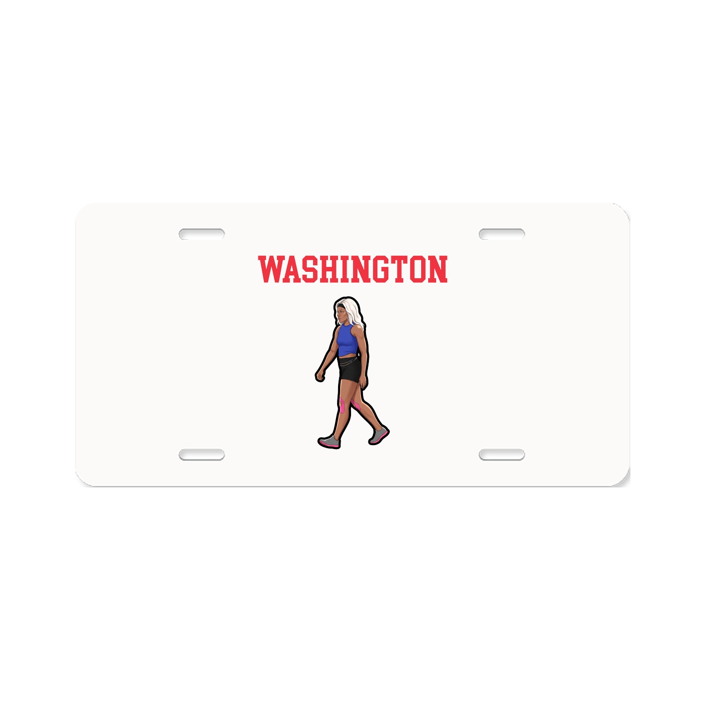 License Plate — Shirsey in Classic
