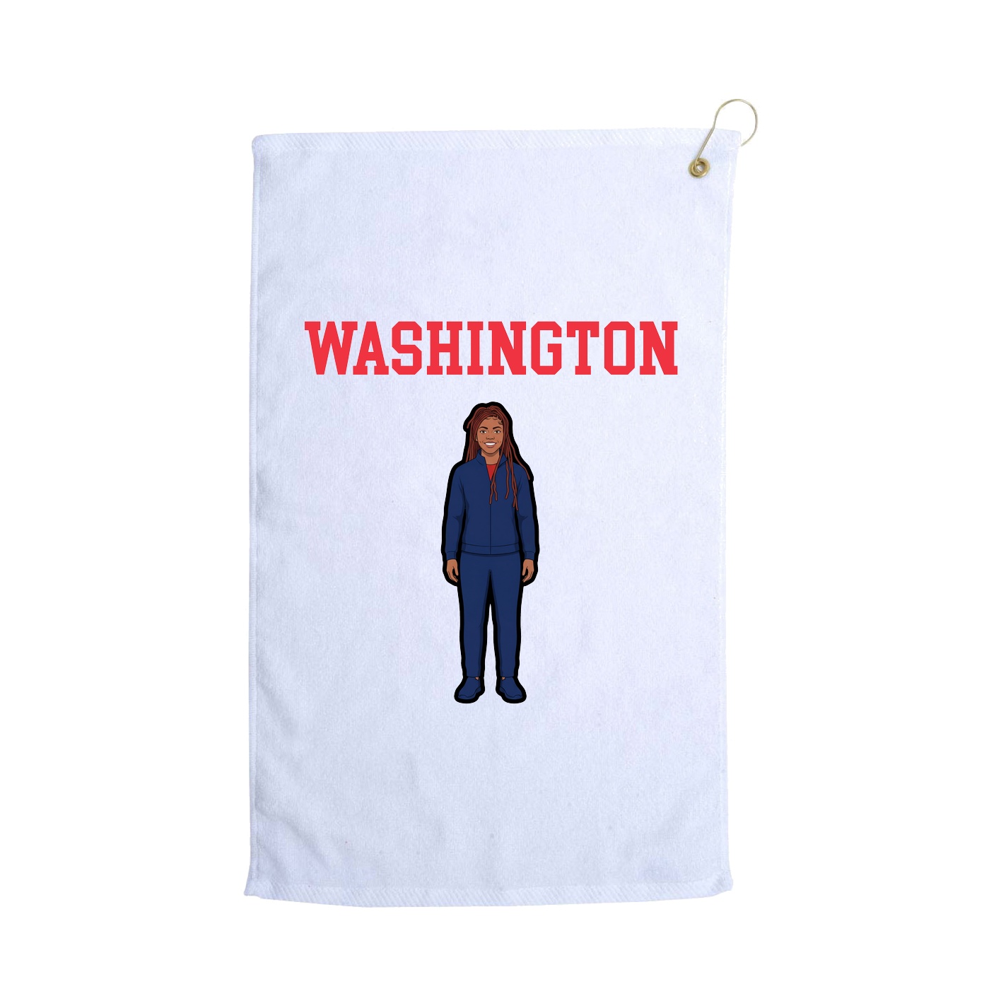 Golf Towel — Shirsey in White