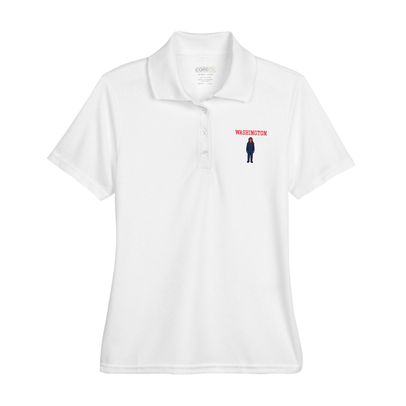 Womens Performance Polo — Shirsey in White