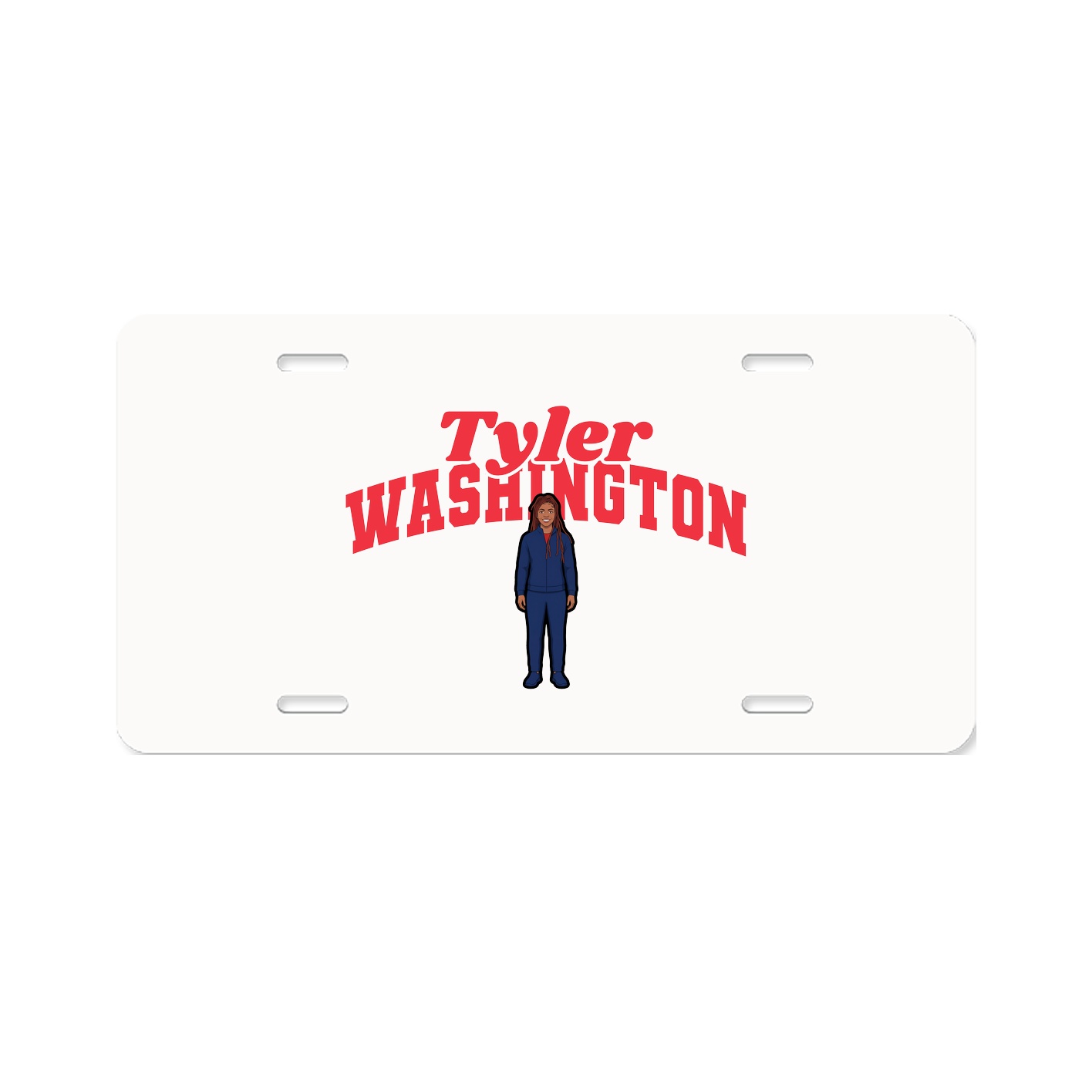 License Plate — Signature Arch in Classic