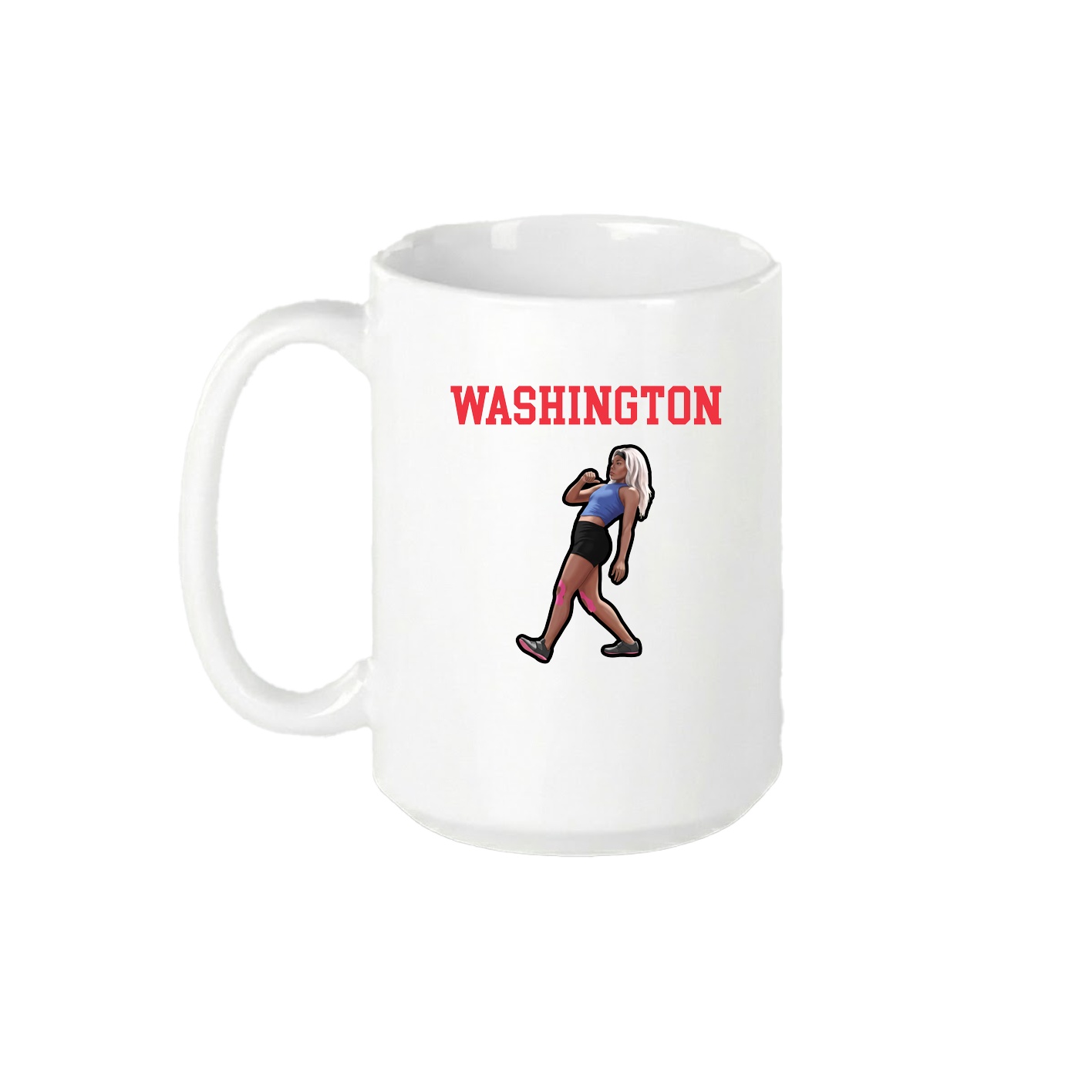 15oz Coffee Mug — Shirsey in White