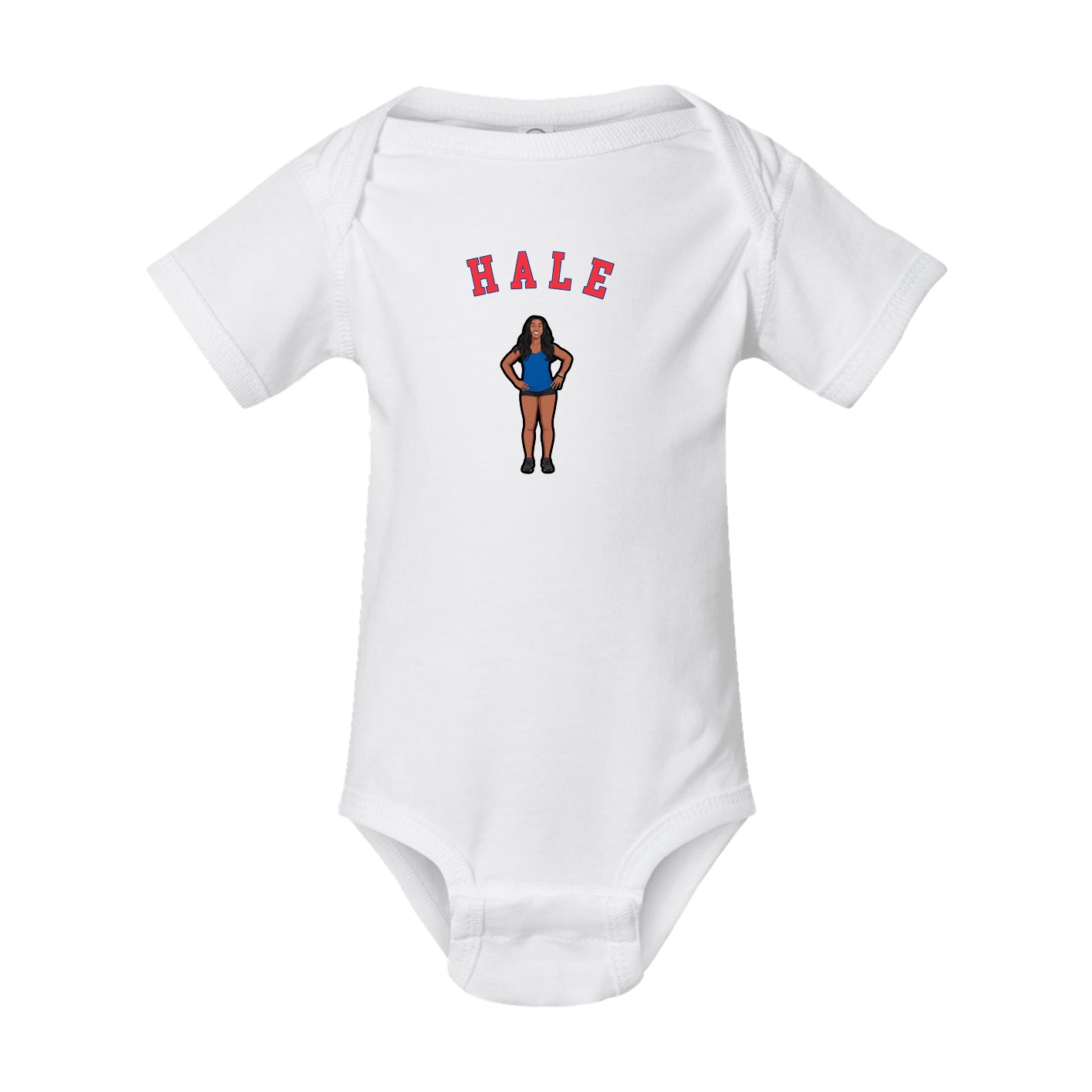 Baby Onesie — Shirsey Arch in White