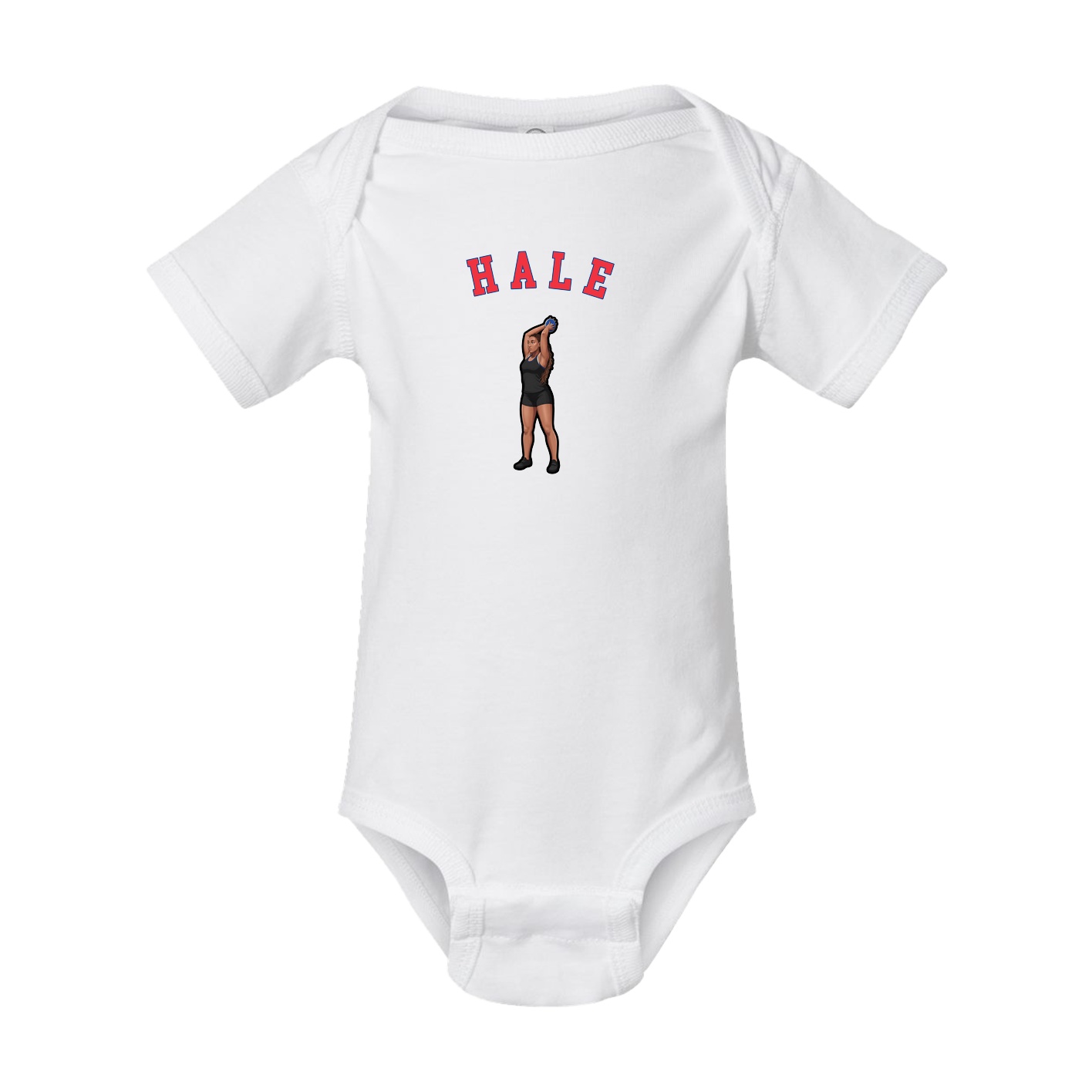 Baby Onesie — Shirsey Arch in White