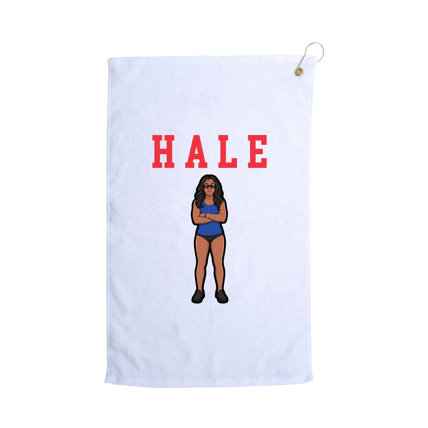 Golf Towel — Shirsey in White