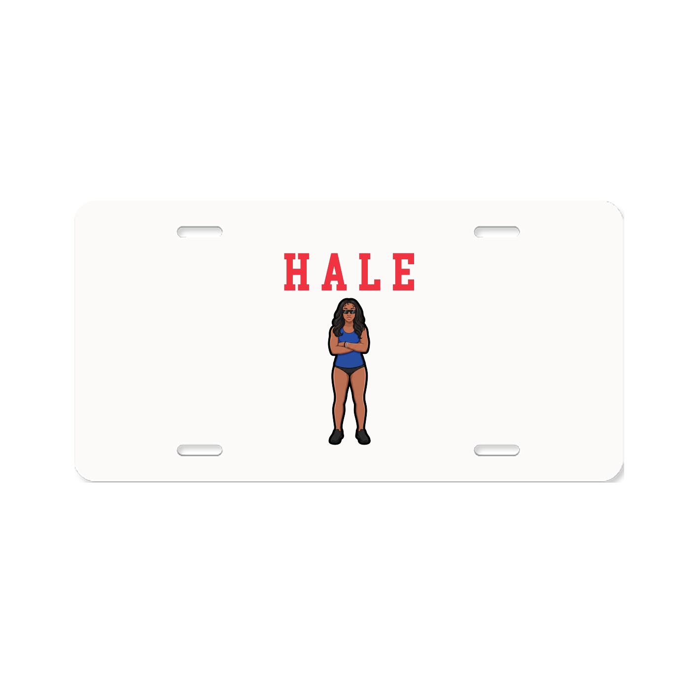 License Plate — Shirsey in Classic