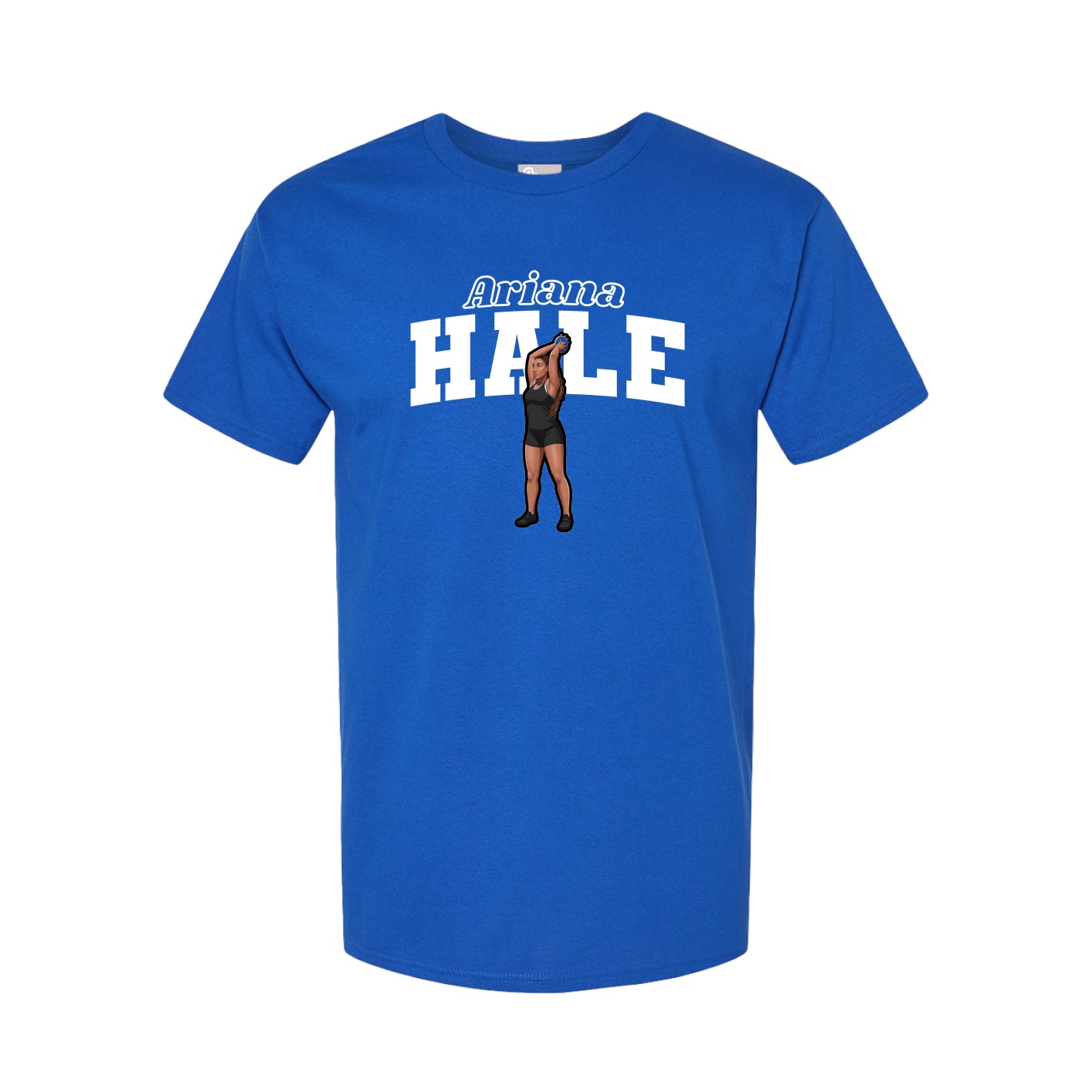 Tee — Name Arch in Royal