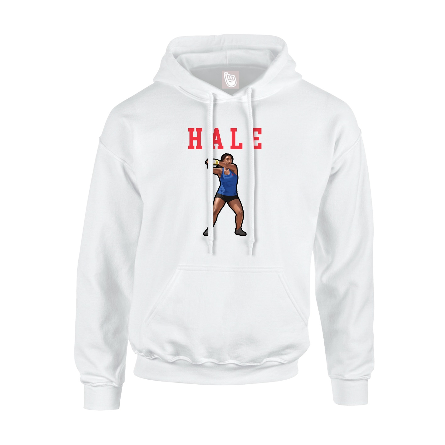 Hoodie — Shirsey in White