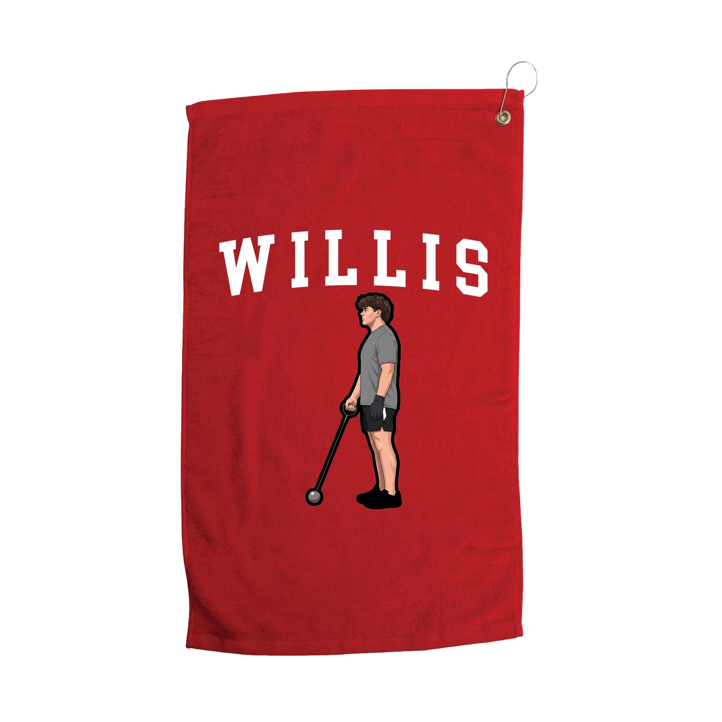 Golf Towel — Shirsey in Red