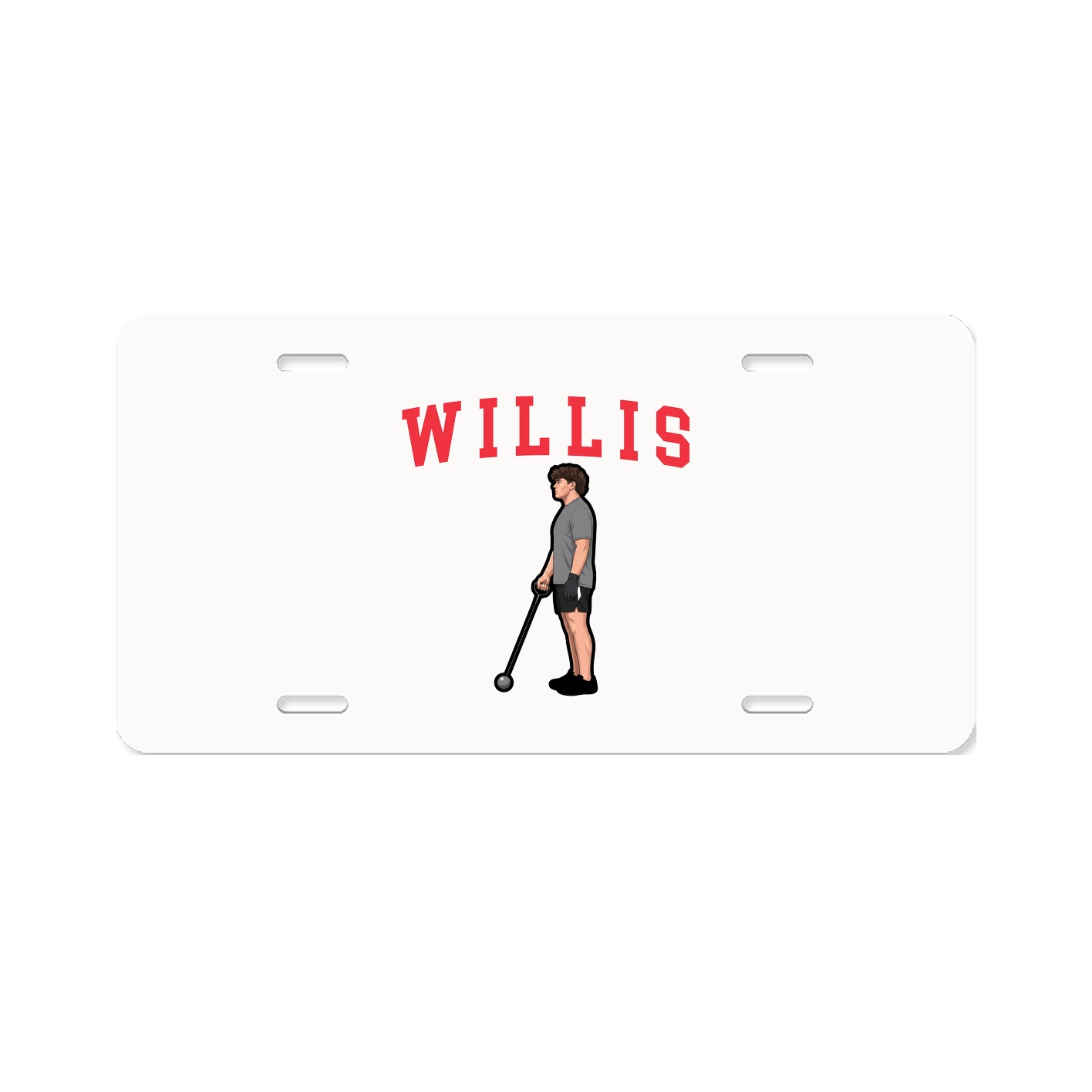 Aluminum License Plate