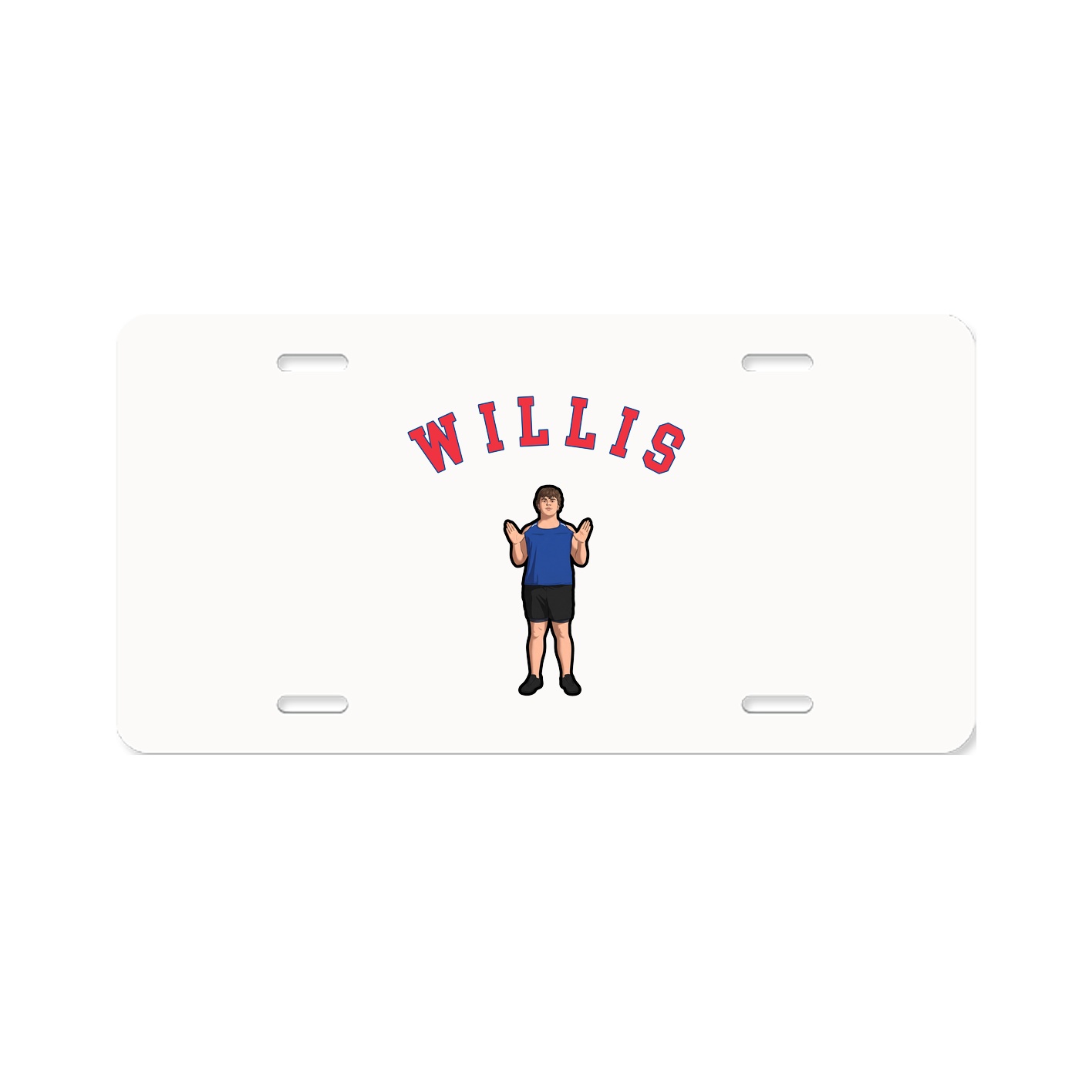 Aluminum License Plate