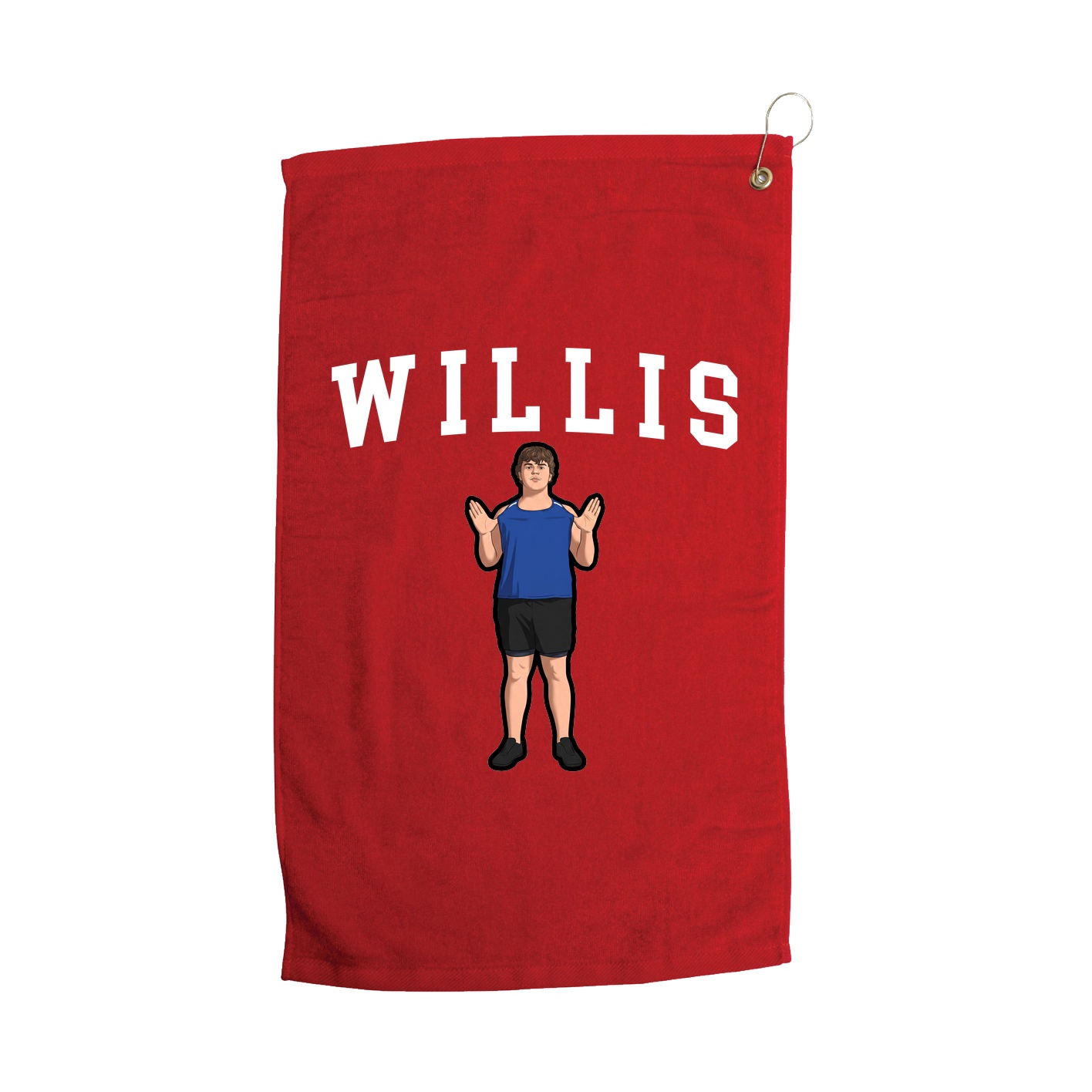 Golf Towel — Shirsey in Red