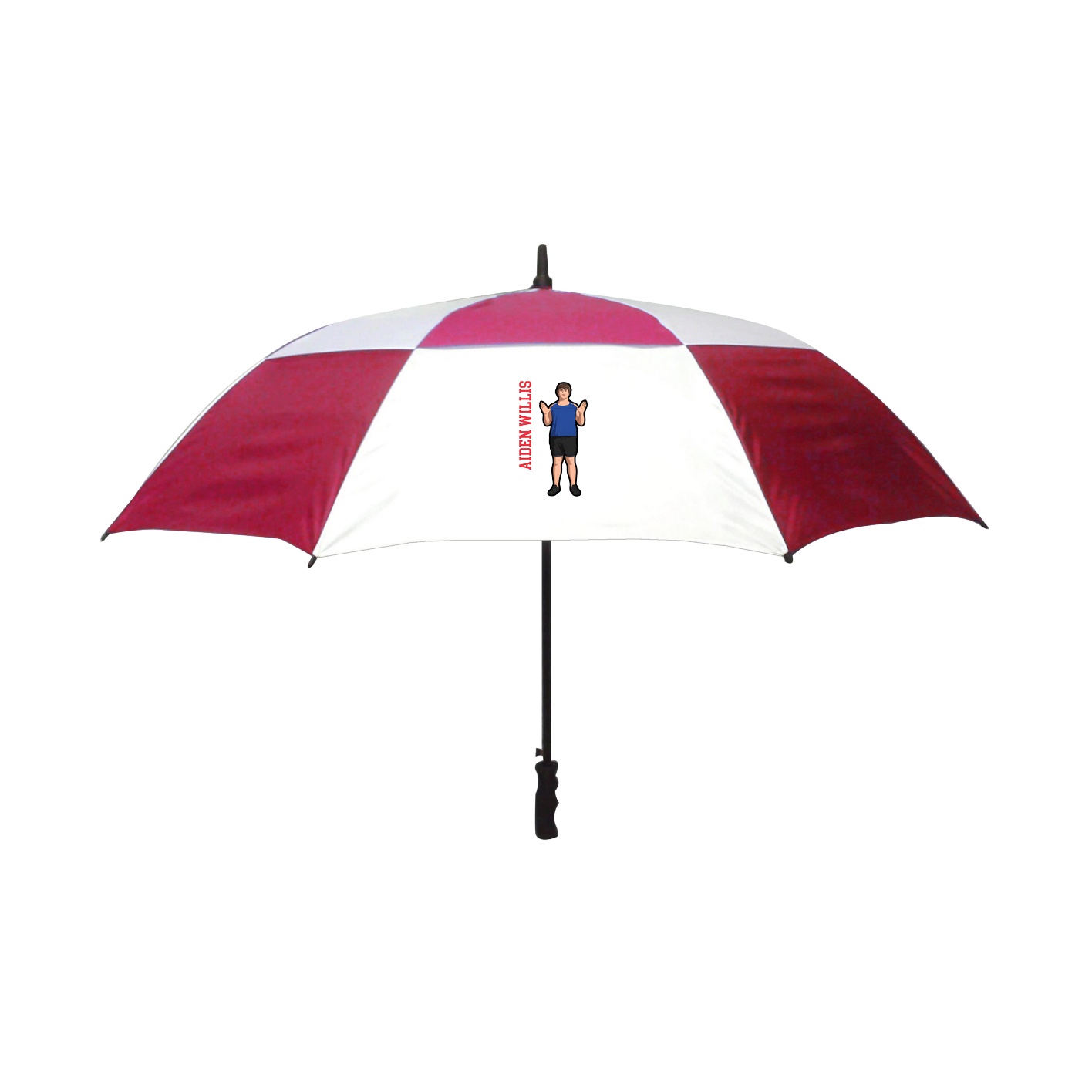 60" Vented Fiberglass Shaft Golf Umbrella