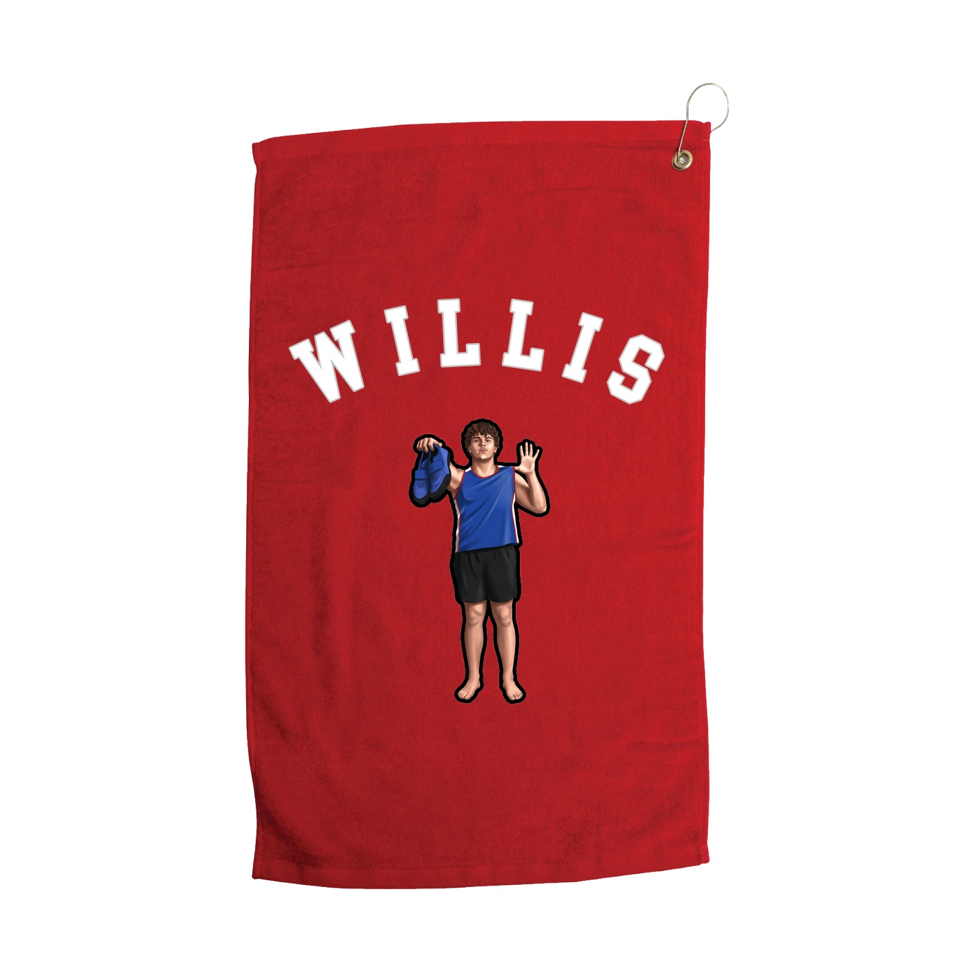 Golf Towel — Shirsey Arch in Red