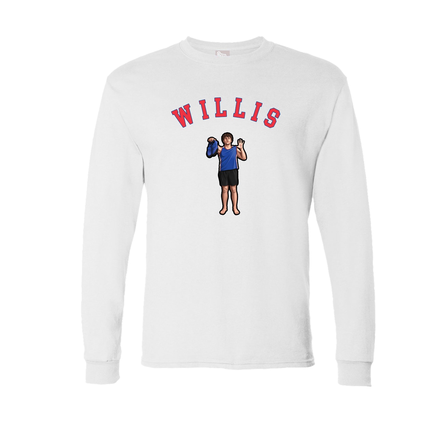 Long Sleeve Tee — Shirsey Arch in White
