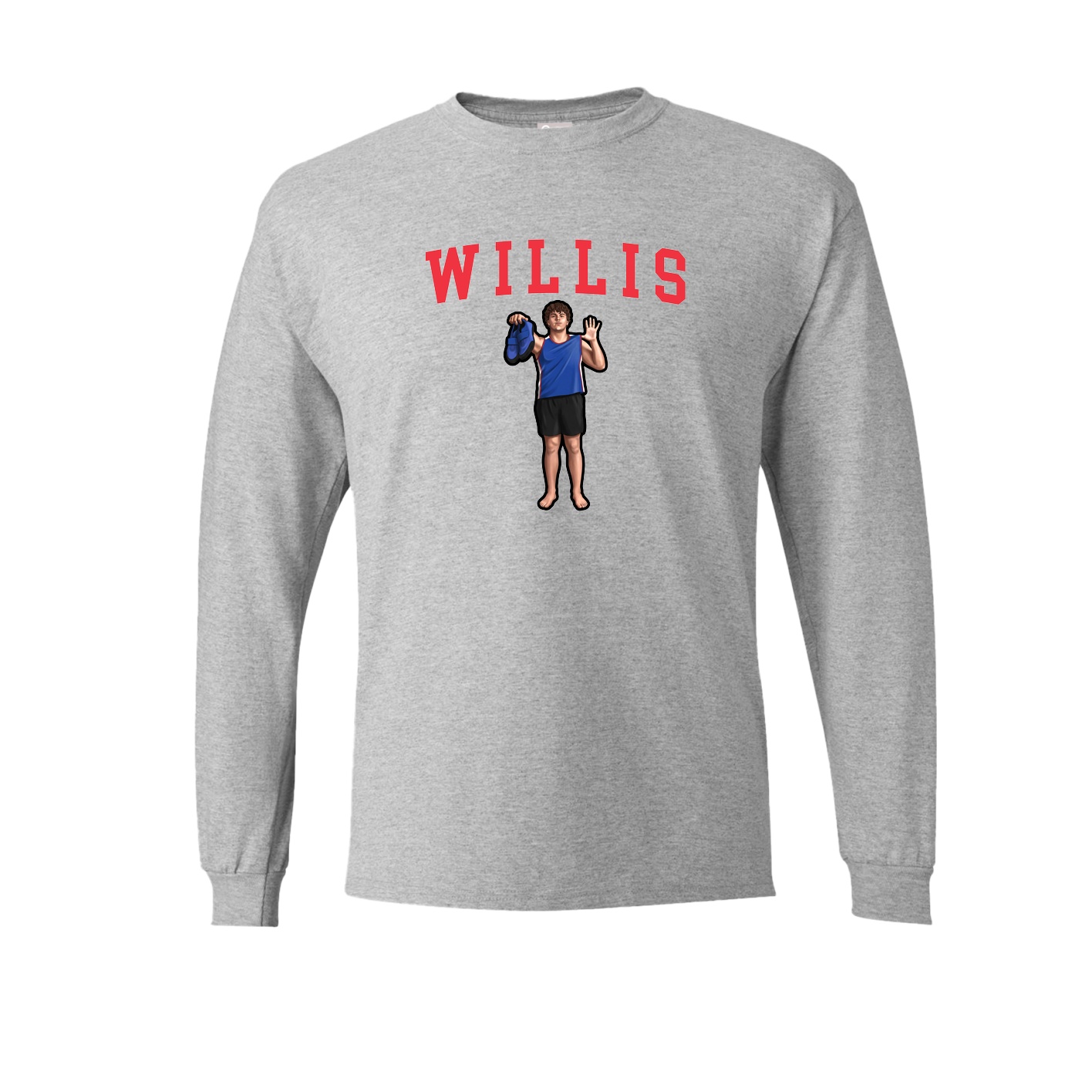Long Sleeve Tee — Shirsey in Grey