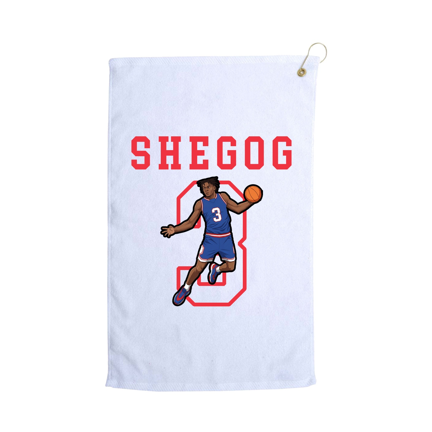 Golf Towel — Shirsey in White