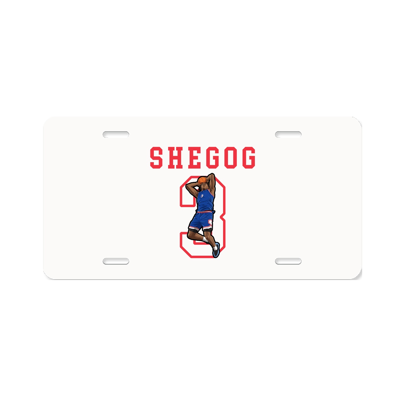 License Plate — Shirsey in Classic
