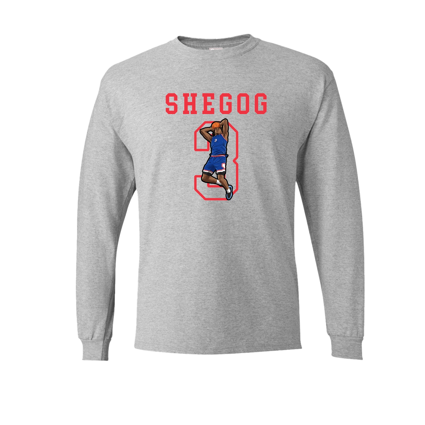 Long Sleeve Tee — Shirsey in Grey