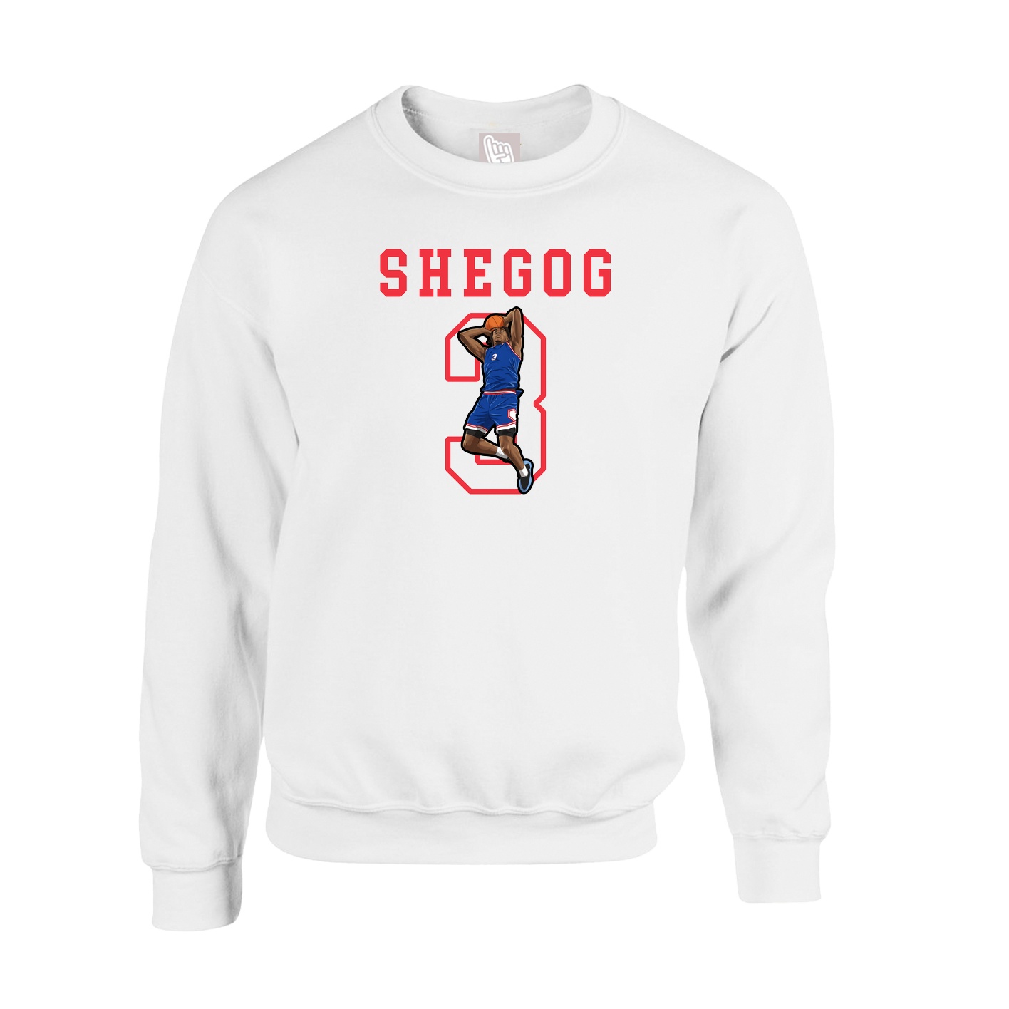 Fleece Crew — Shirsey in White
