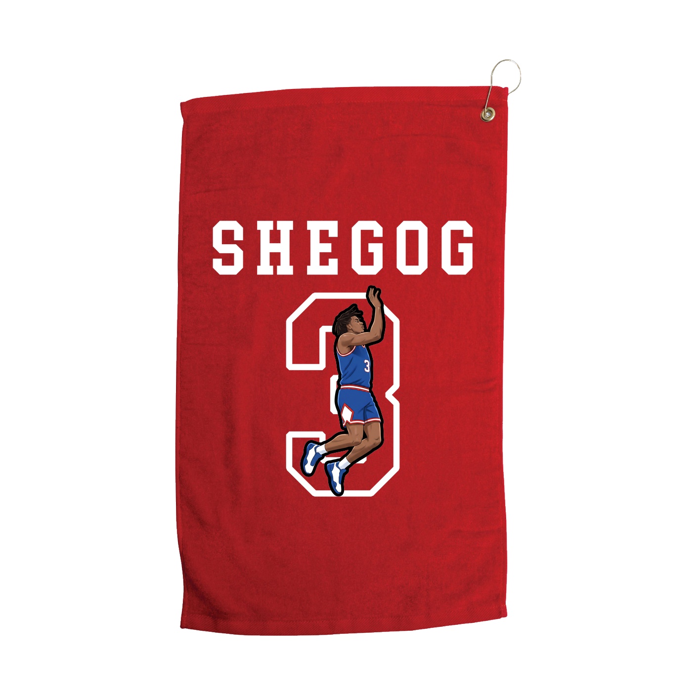 Golf Towel — Shirsey in Red