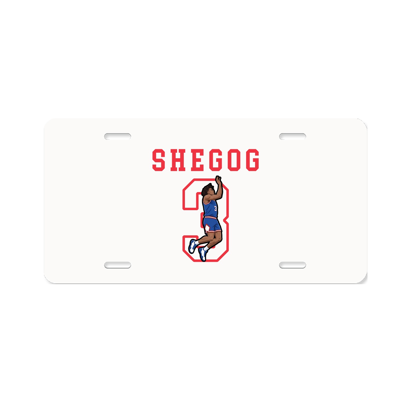 License Plate — Shirsey in Classic