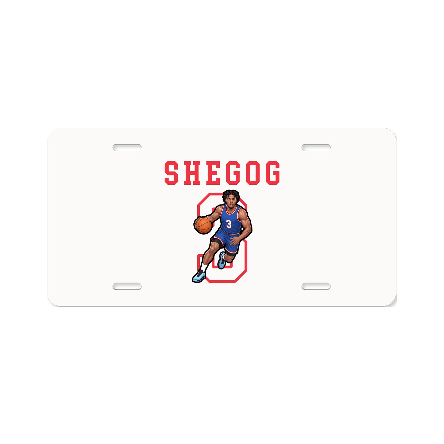 License Plate — Shirsey in Classic