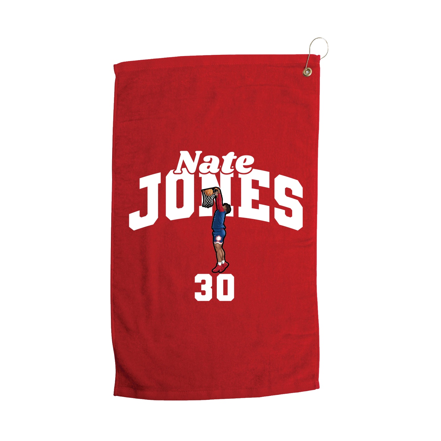 Golf Towel — Signature Arch in Red