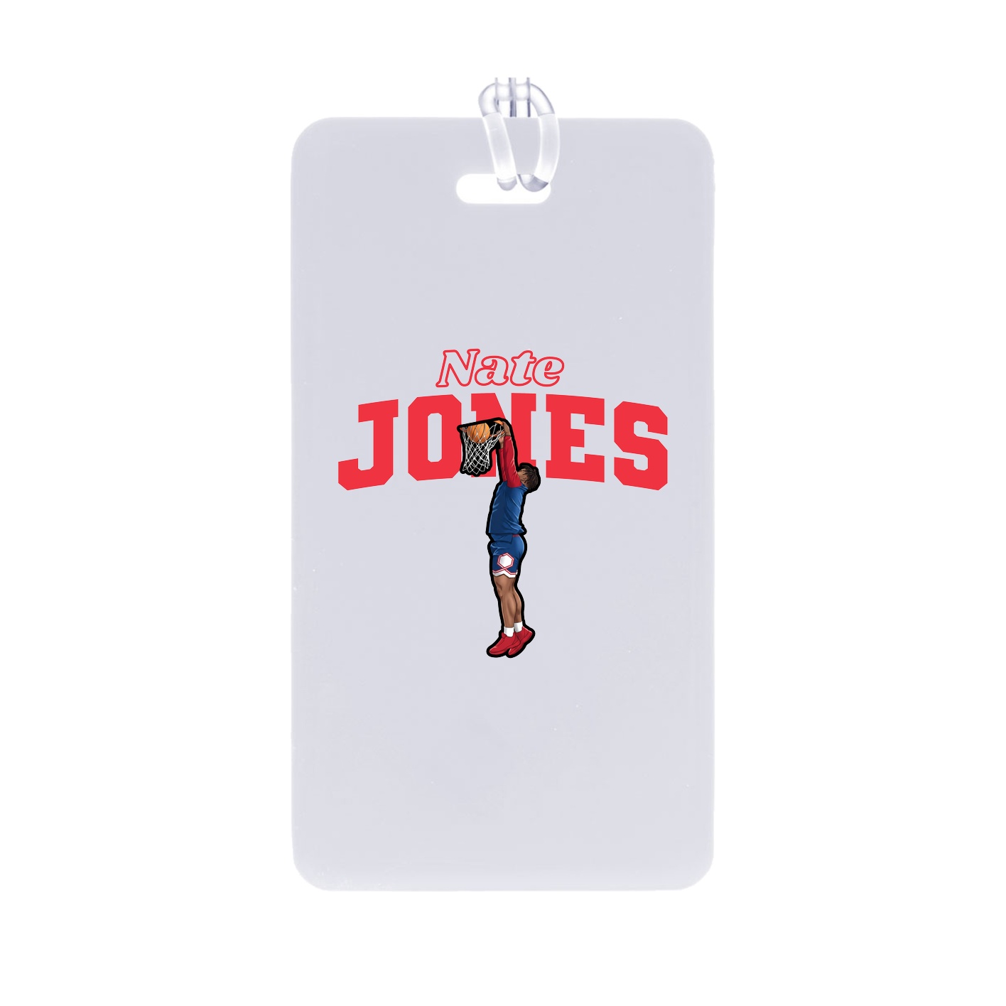Bag Tag — Name Arch in Classic