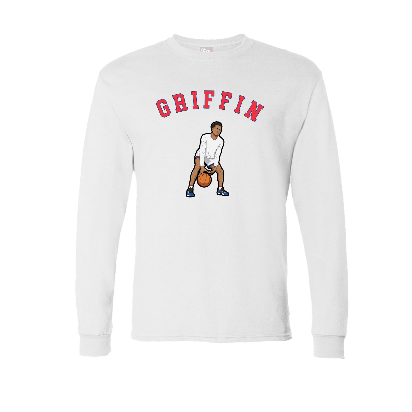 Long Sleeve Tee — Shirsey Arch in White