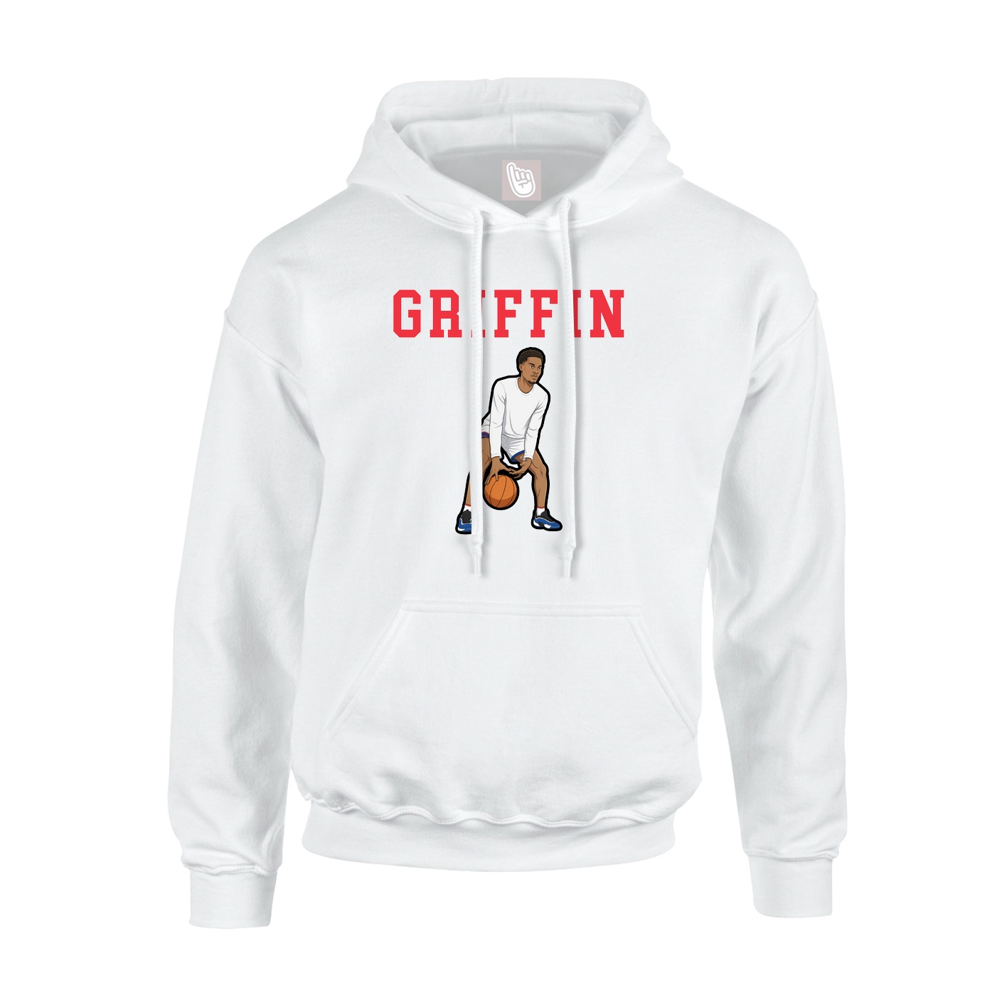 Youth Hoodie — Shirsey in White