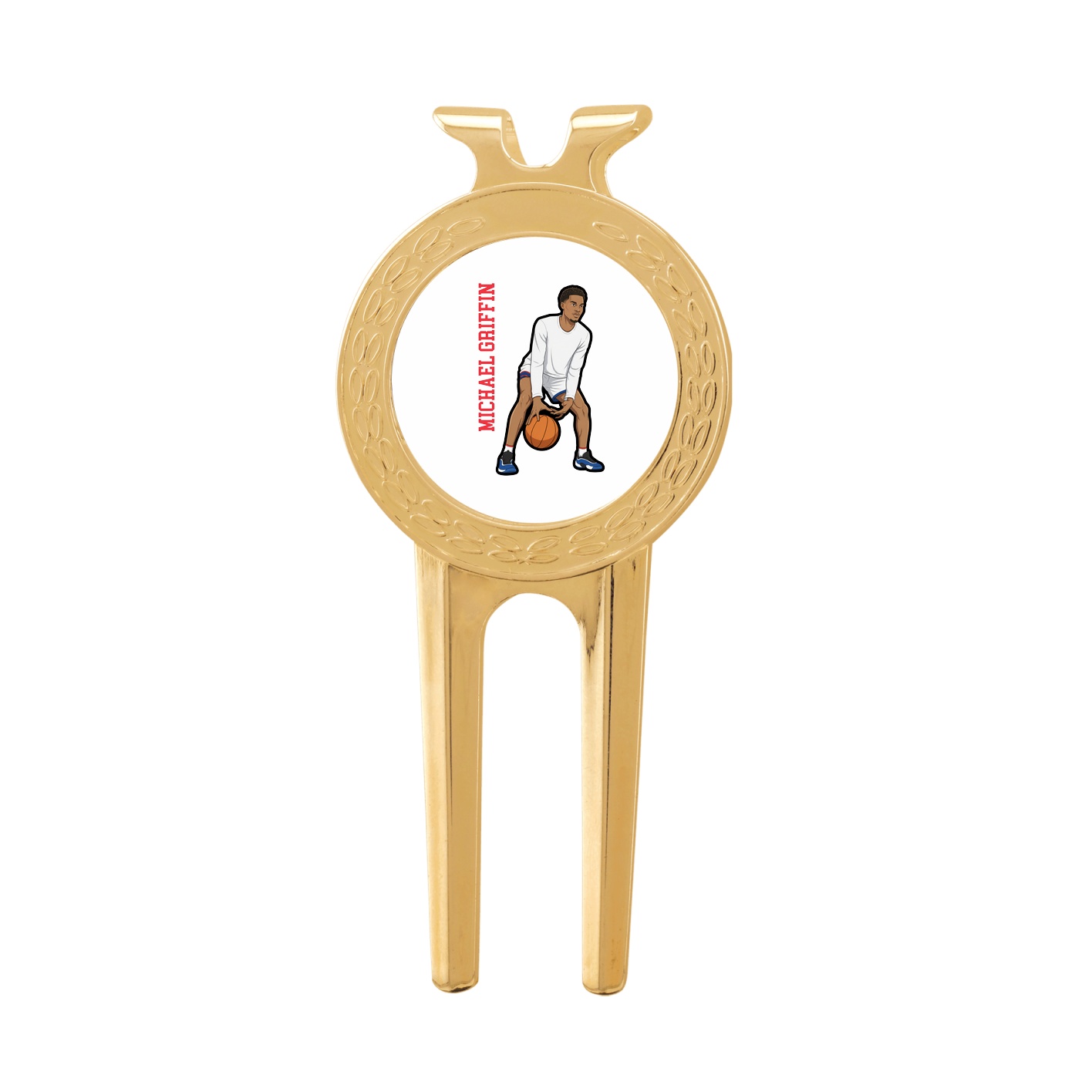 Divot Tool with Ball Marker — Name Vertical in Classic
